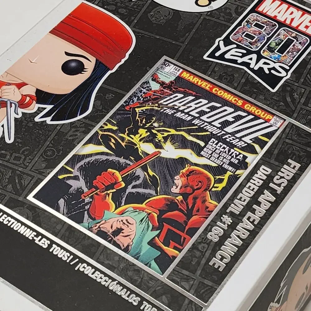 Funko POP! Marvel 80 Years Fye Exclusive Elektra 581 Bobble Head